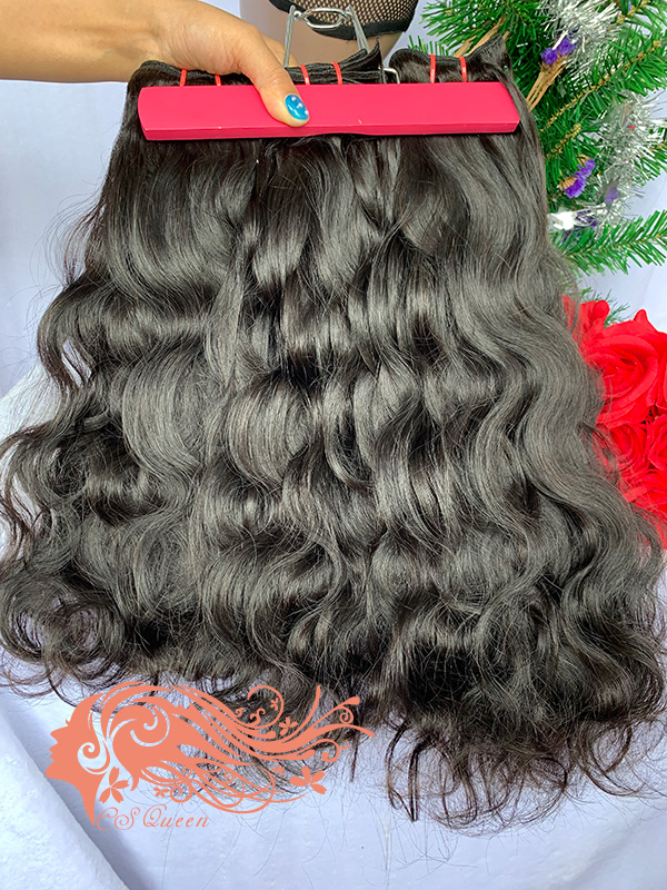 Csqueen Raw Light Wave 14 Bundles Unprocessed Human Hair